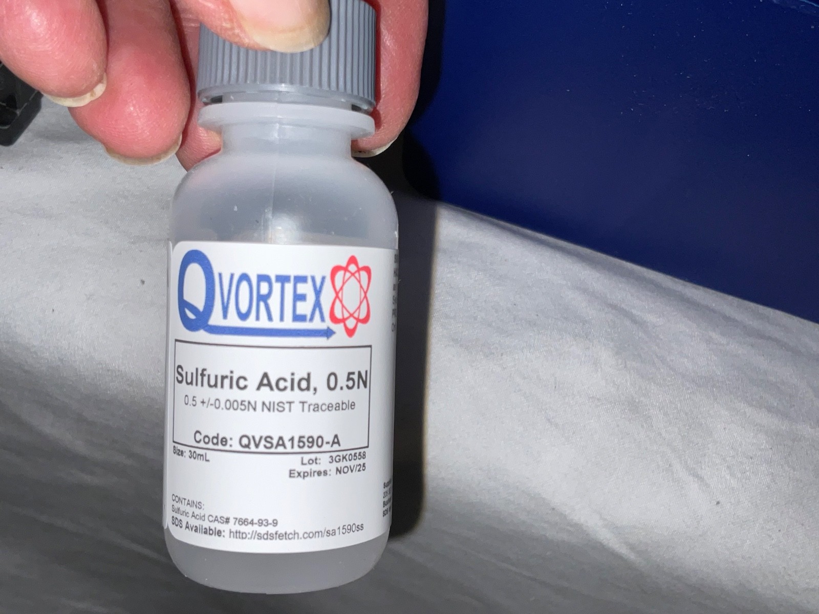 QVortex Quat Test Kit Code QVTK9000-Z 1 Drop 10ppm/ 5mL Sealed NEW OPEN