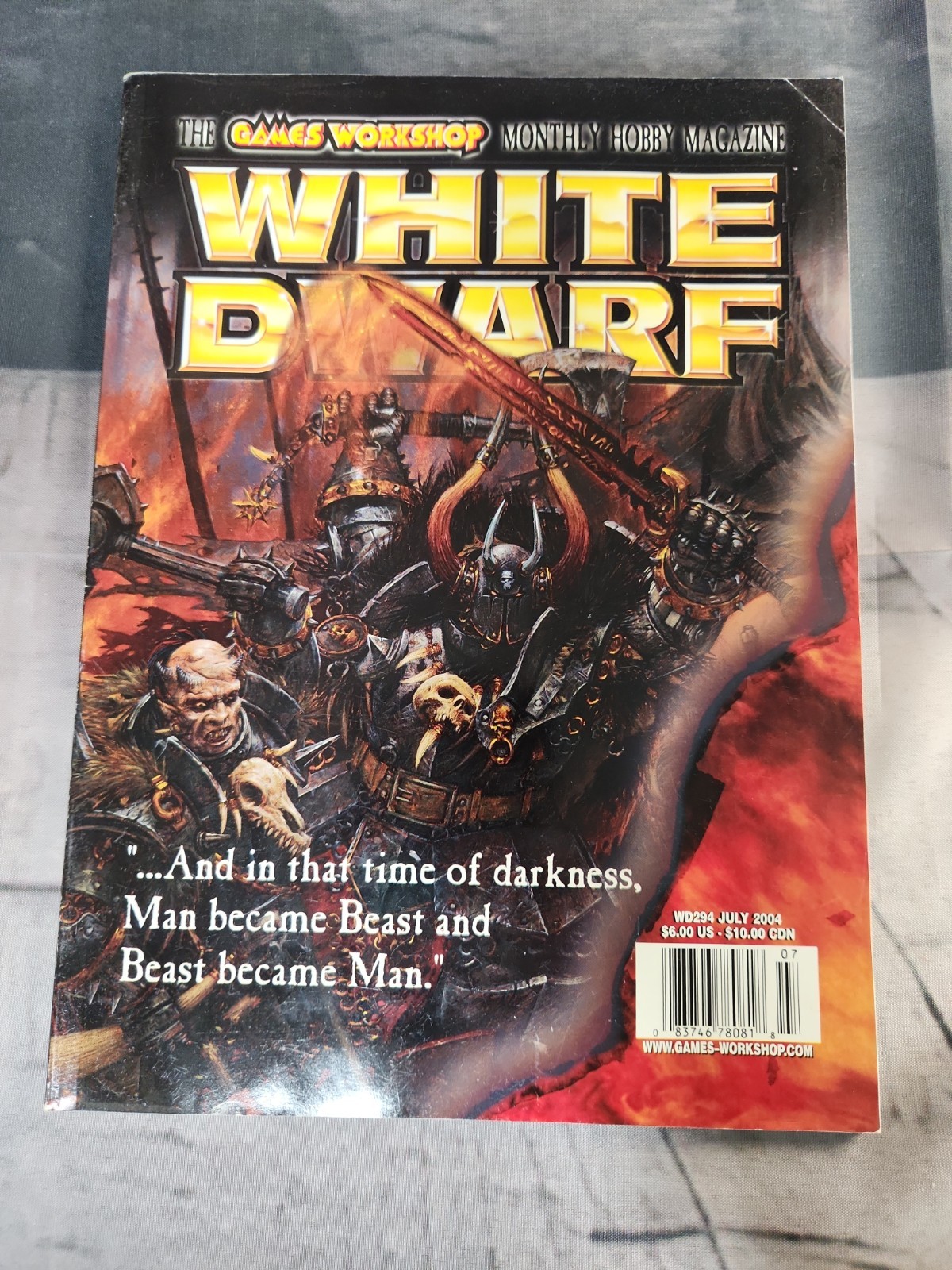 White Dwarf Magazine Lot Issues 290-299