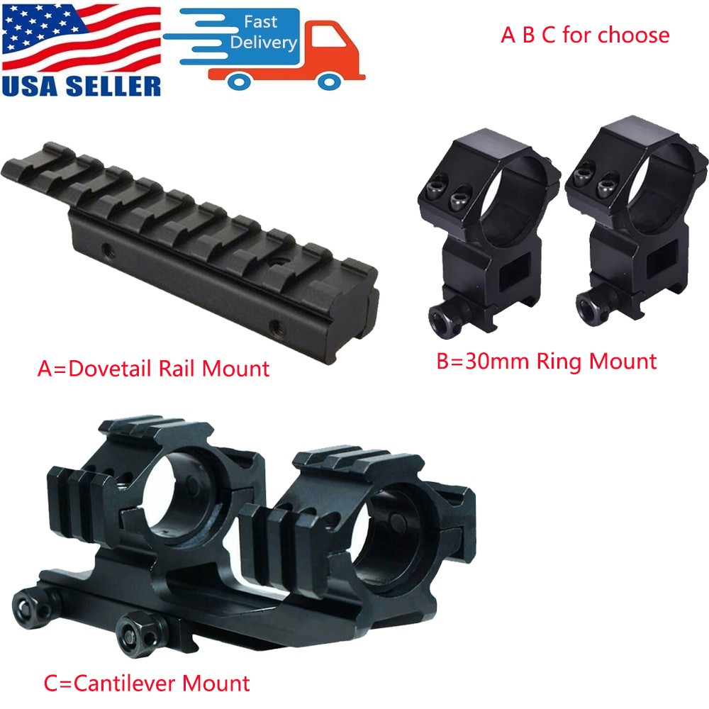 25.4/30mm Ring Cantilever Mount/Dovetail Rail Extend Mount/30mm Ring Scope Mount