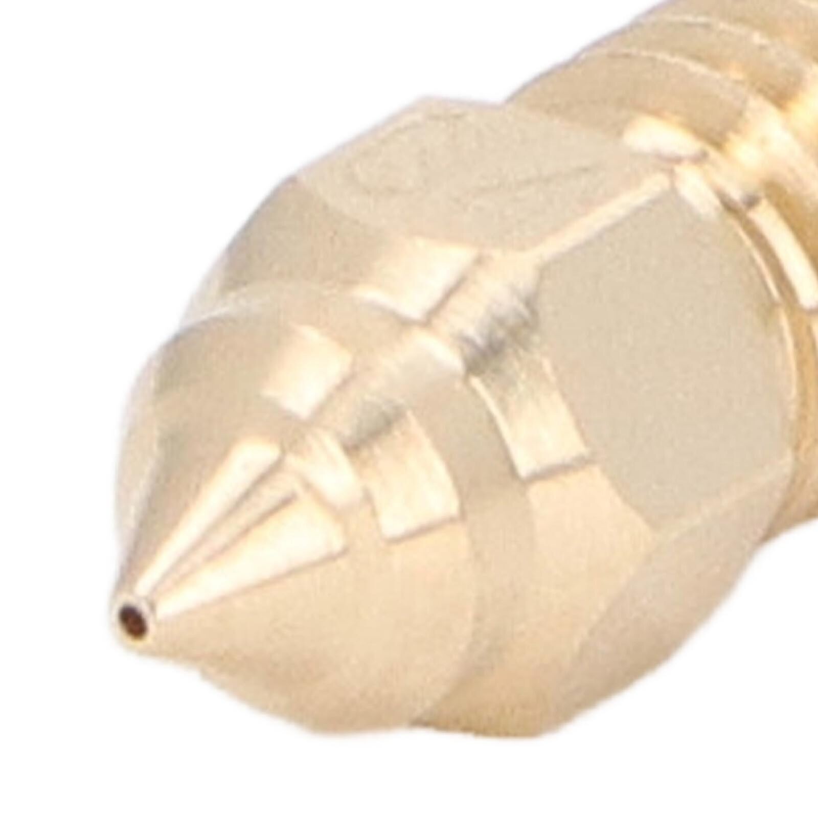 3Pcs 3D Printer Nozzle Kit Extruder Brass Nozzles High Flow High Temperature
