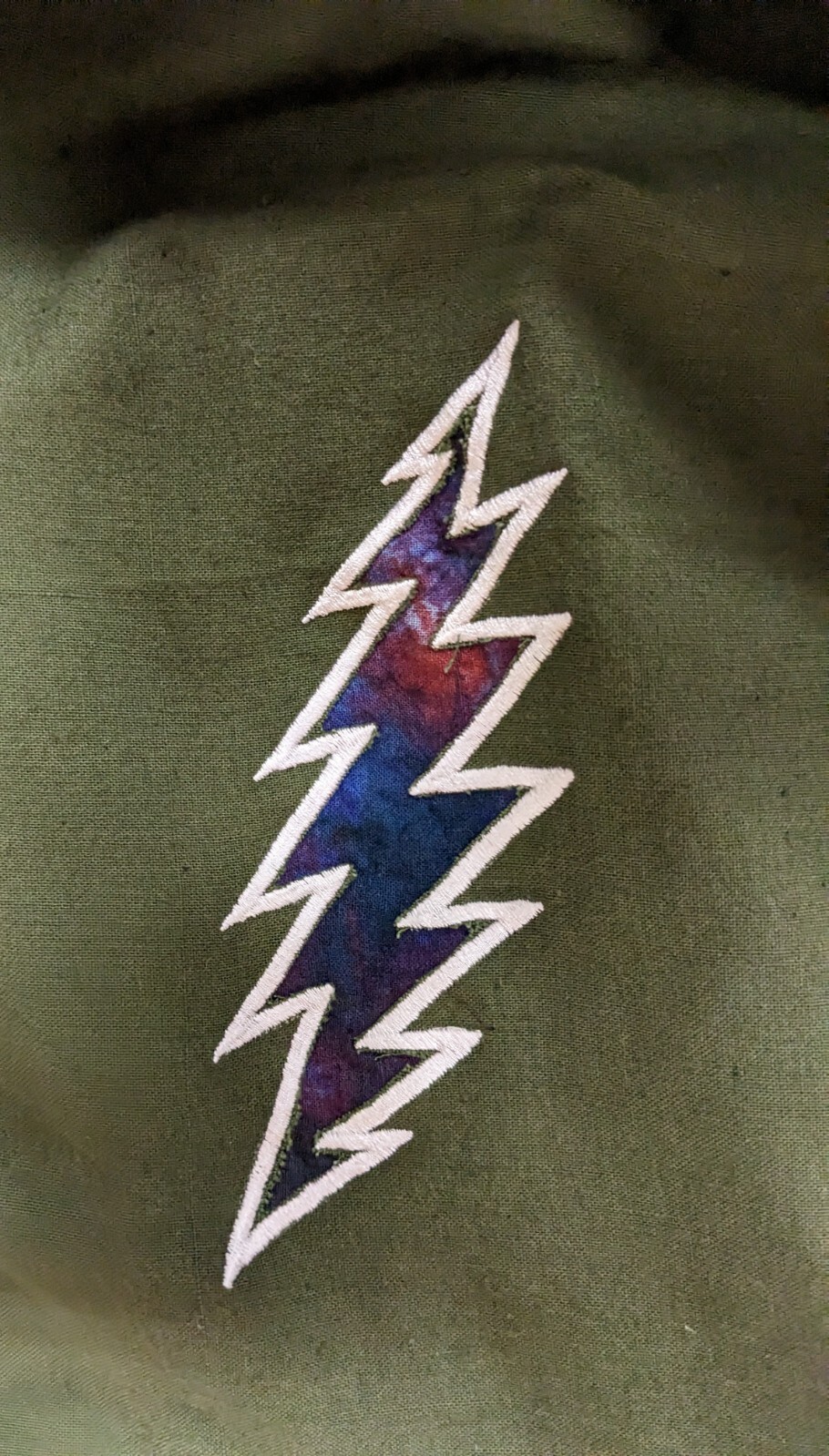 Grateful Dead Shoulder bag - Dead & Co bags hobo crossbody embroidered bolt