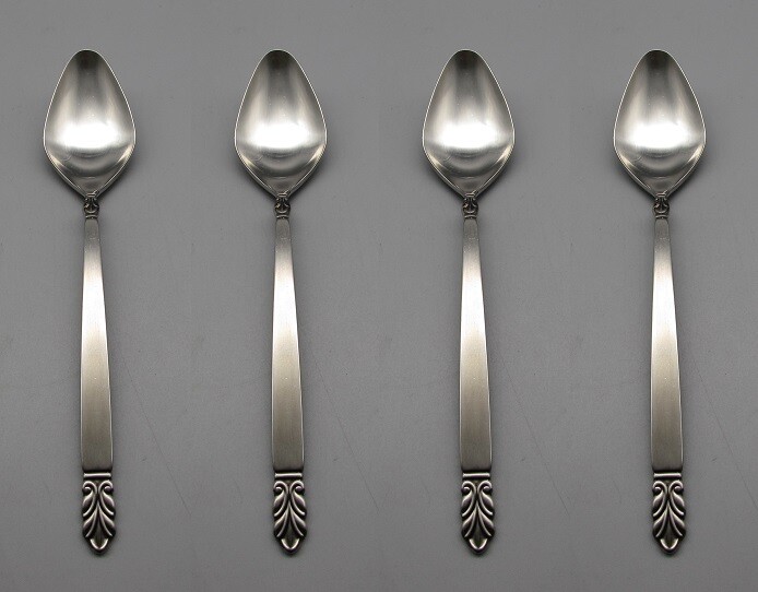 International Stainless Norse Teaspoons - Set of Four *