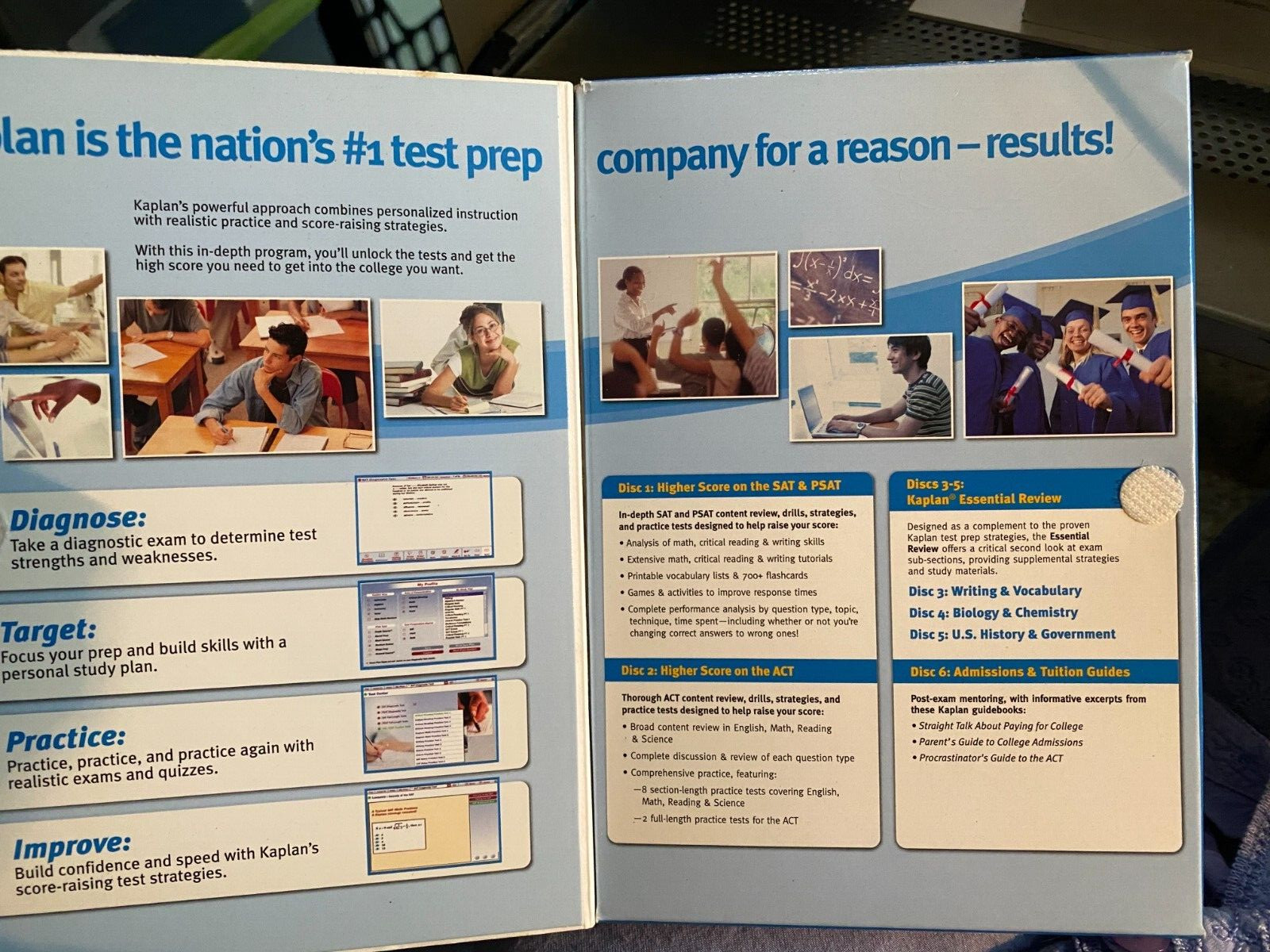 Kaplan SAT/ACT/PSAT 2007 Platinum Edition [Old Version] 6 CD Set