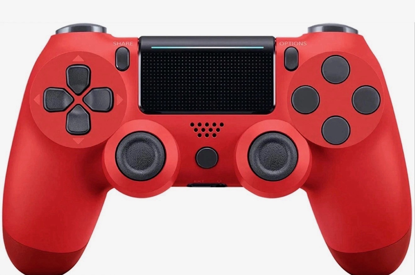 Wireless Controller Bluetooth Gamepad for PlayStation4 PS4 Red