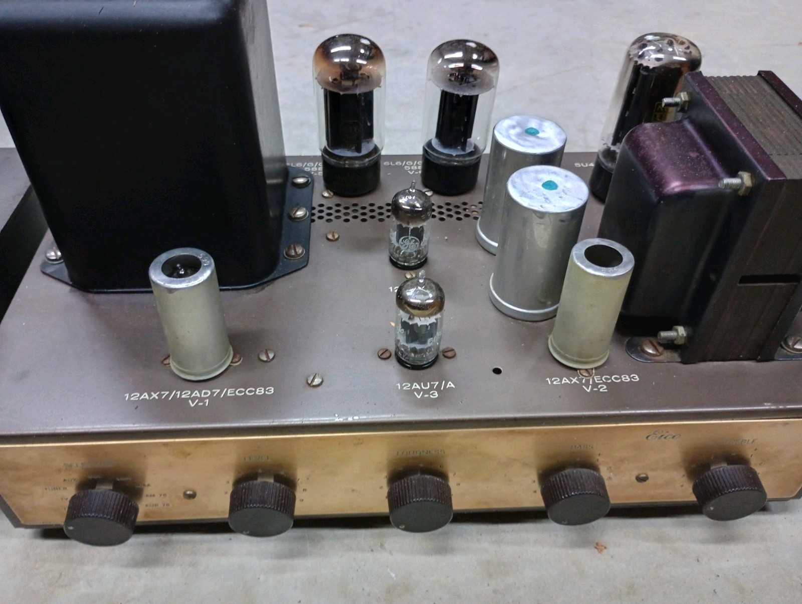 2 Eico HF20 Amplifiers -serviced Working