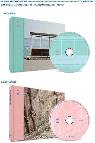 BTS - You Never Walk Alone (Random cover, incl. 120-page photobook and one rando