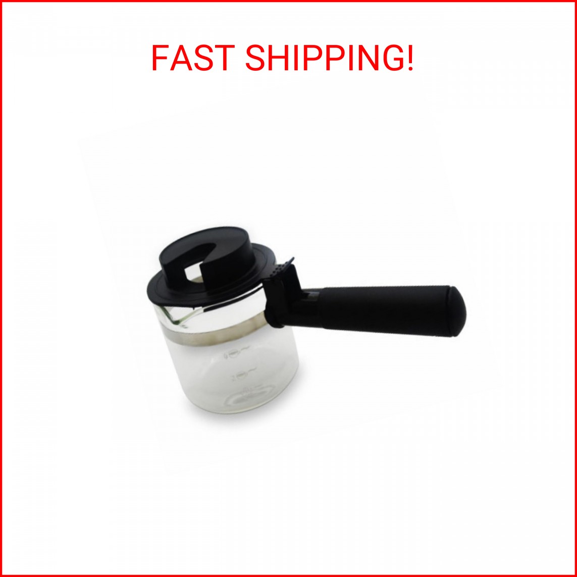 IMUSA 4cup Glass Replacement Carafe with Black Handle