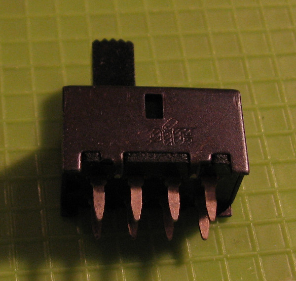 3qty Slide Switch DP3T 2P3T Three 3 Position 8 pins 20mm x 10.7mm Metal Housing