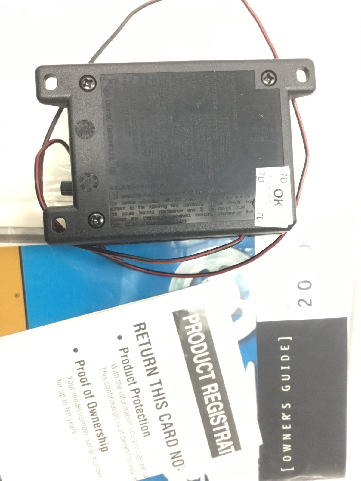 Directed Merlin Remote Start Module ; Model 2000