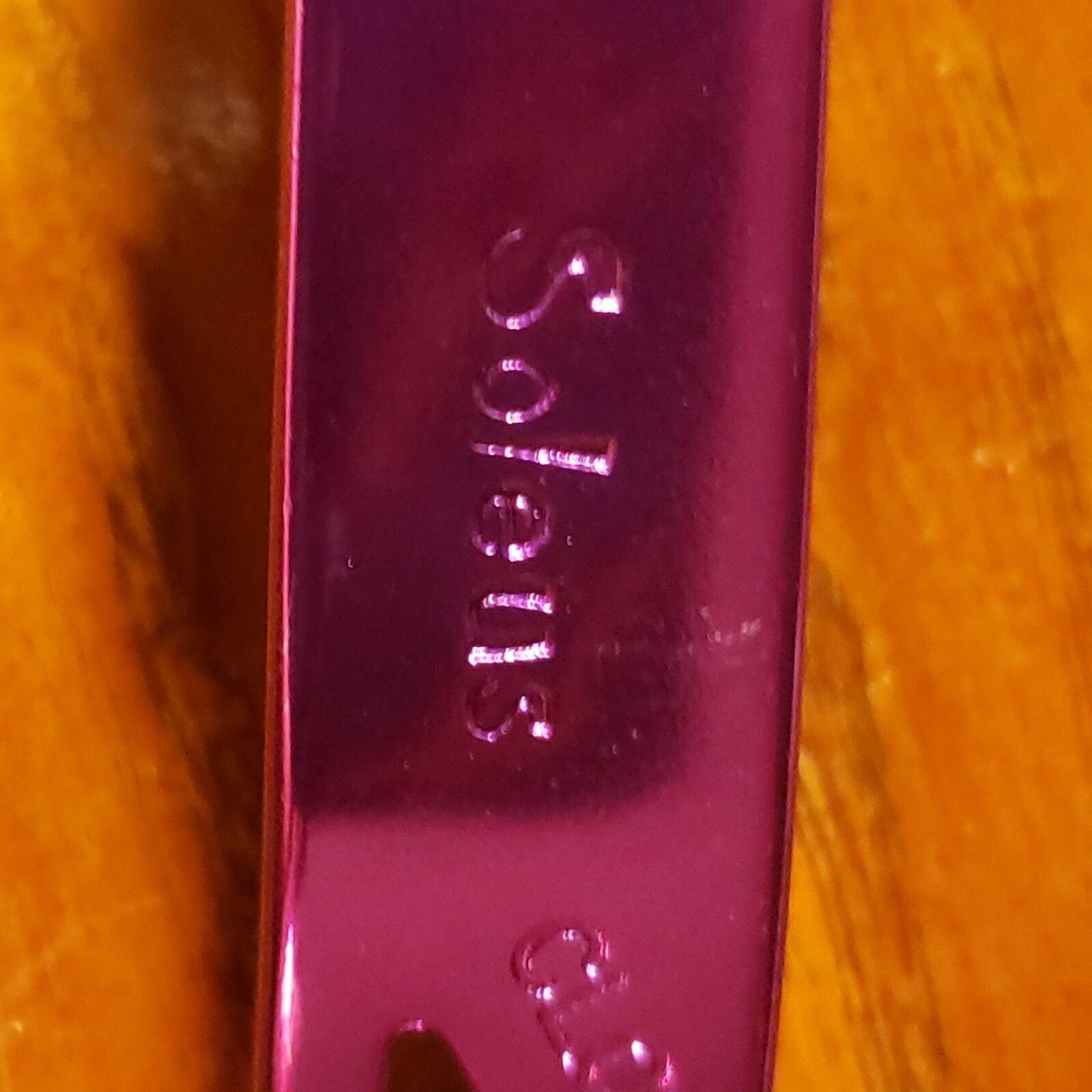 Soleus Alloy Quick Release Front SKEWER Purple anadise