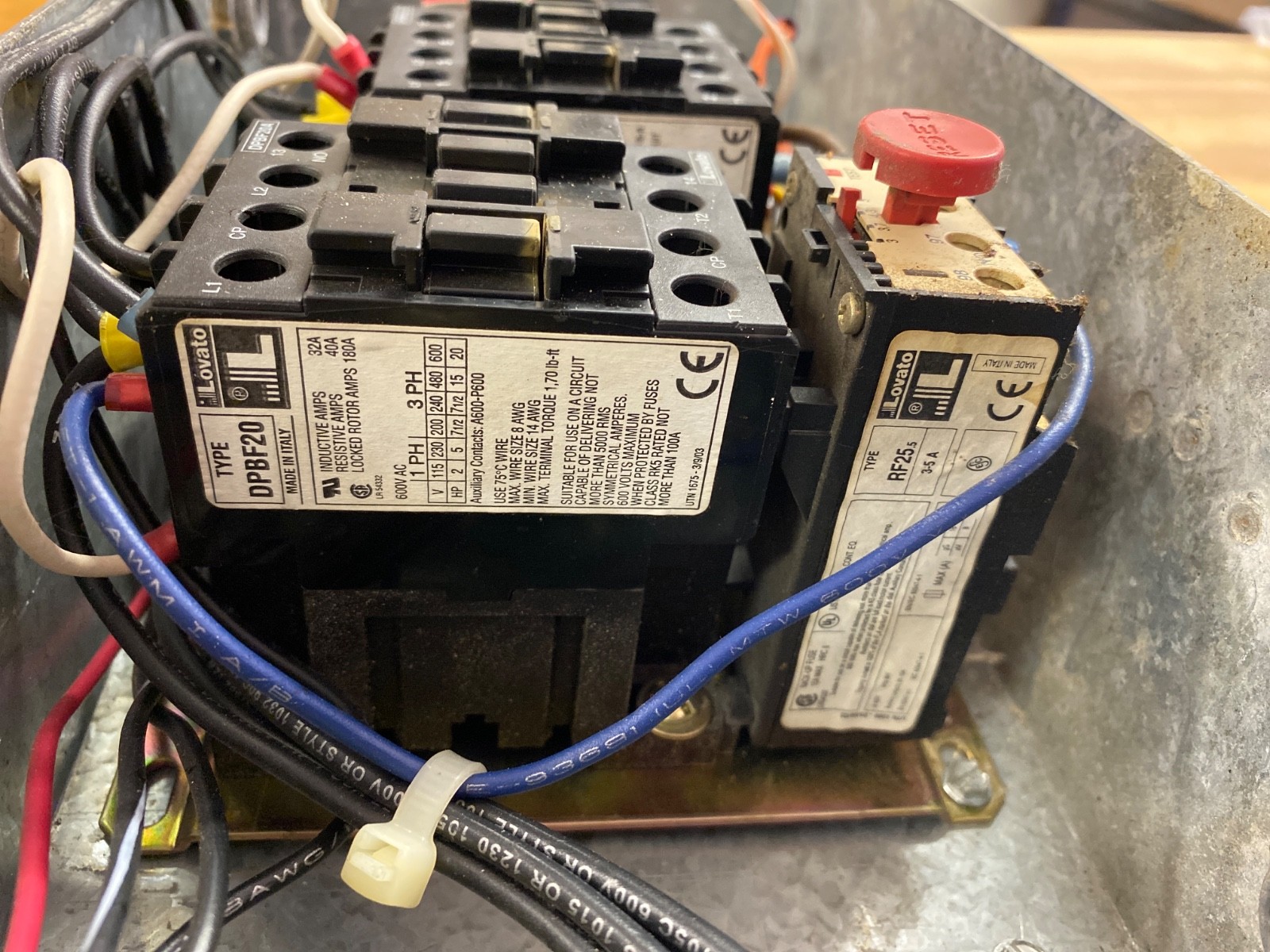Taylor 358-33 Soft Serve Ice Cream Machine Electrical Control Box Assembly