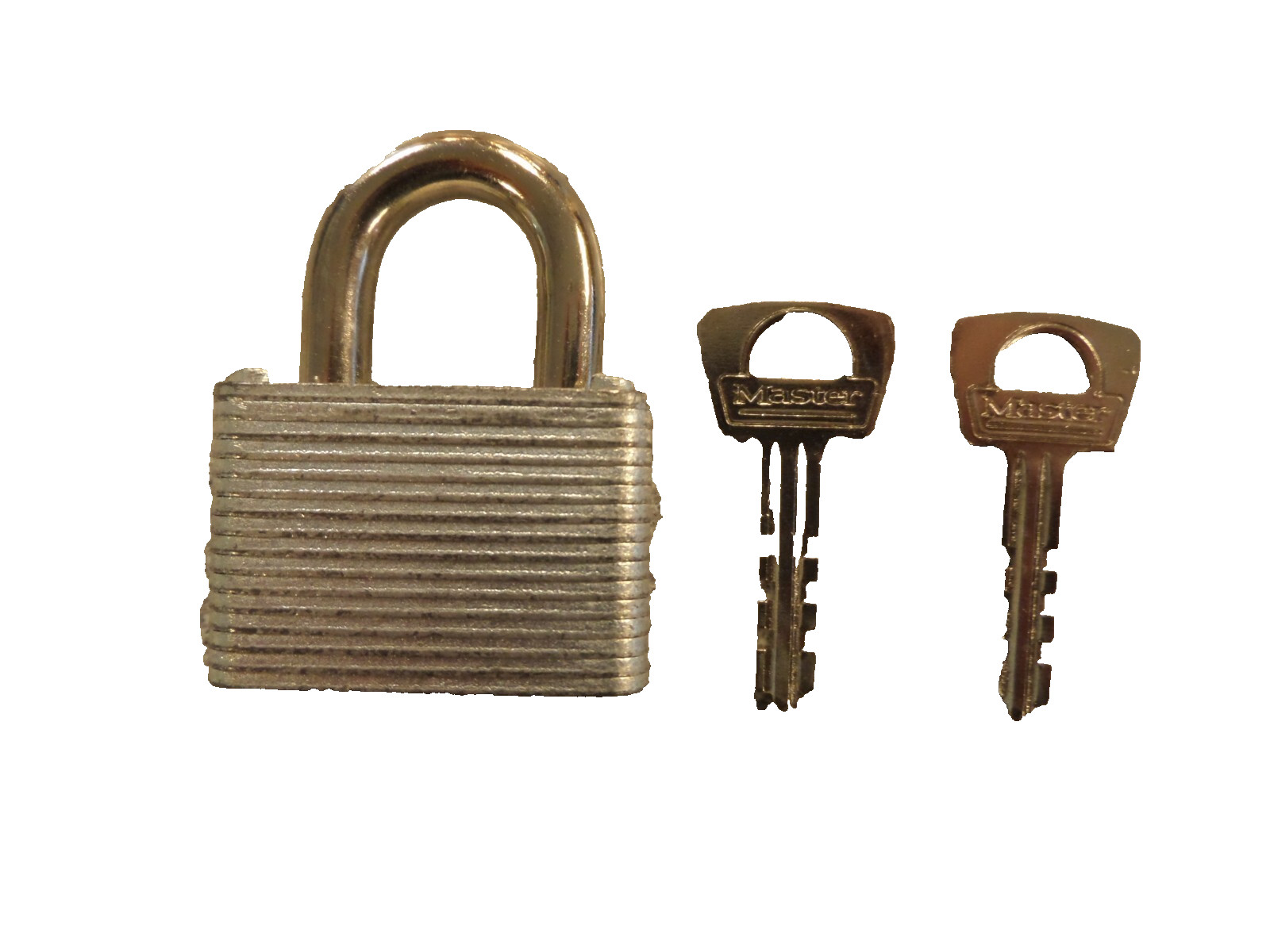 MASTER #22  1 1/2" WIDE LAMINATED STEEL PADLOCK NEW KA LOCKSPORT