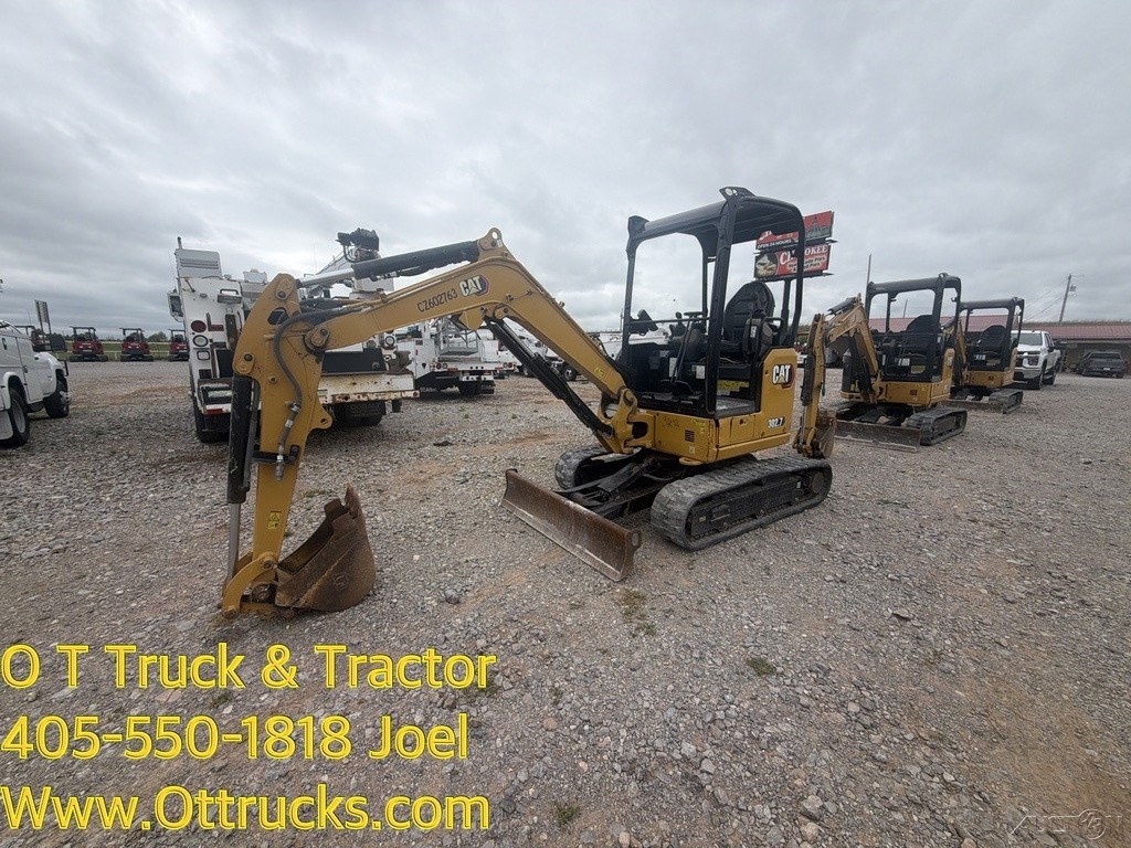 2022 Caterpillar 302.7 CR Excavator Track Hoe Mini Ex  24Hp Used
