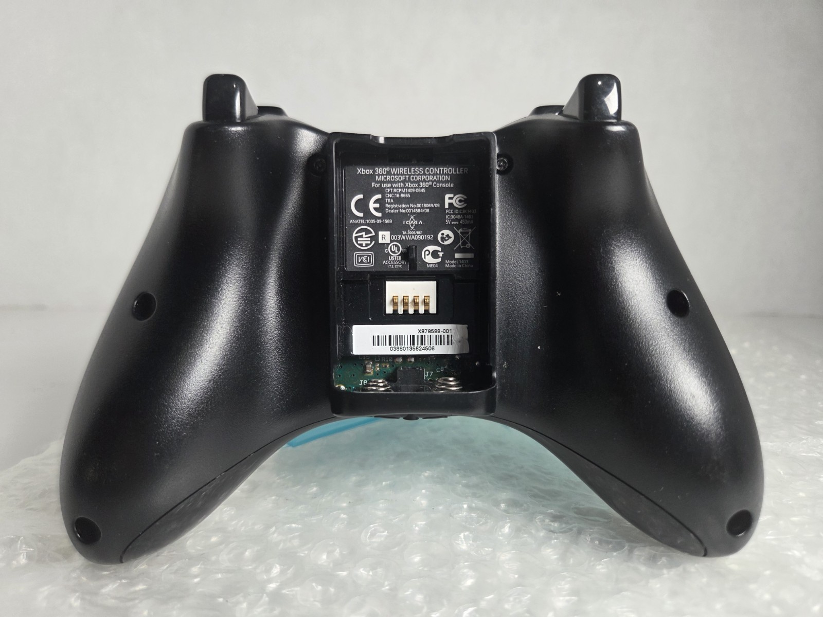 Microsoft Xbox 360 Wireless Controller Chrome Gold elite Tested Clean New Sticks