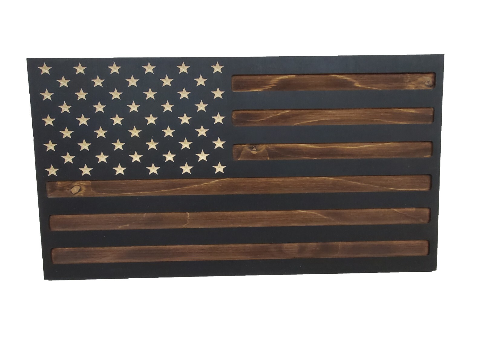 American Flag Gun Safe Case Cabinet