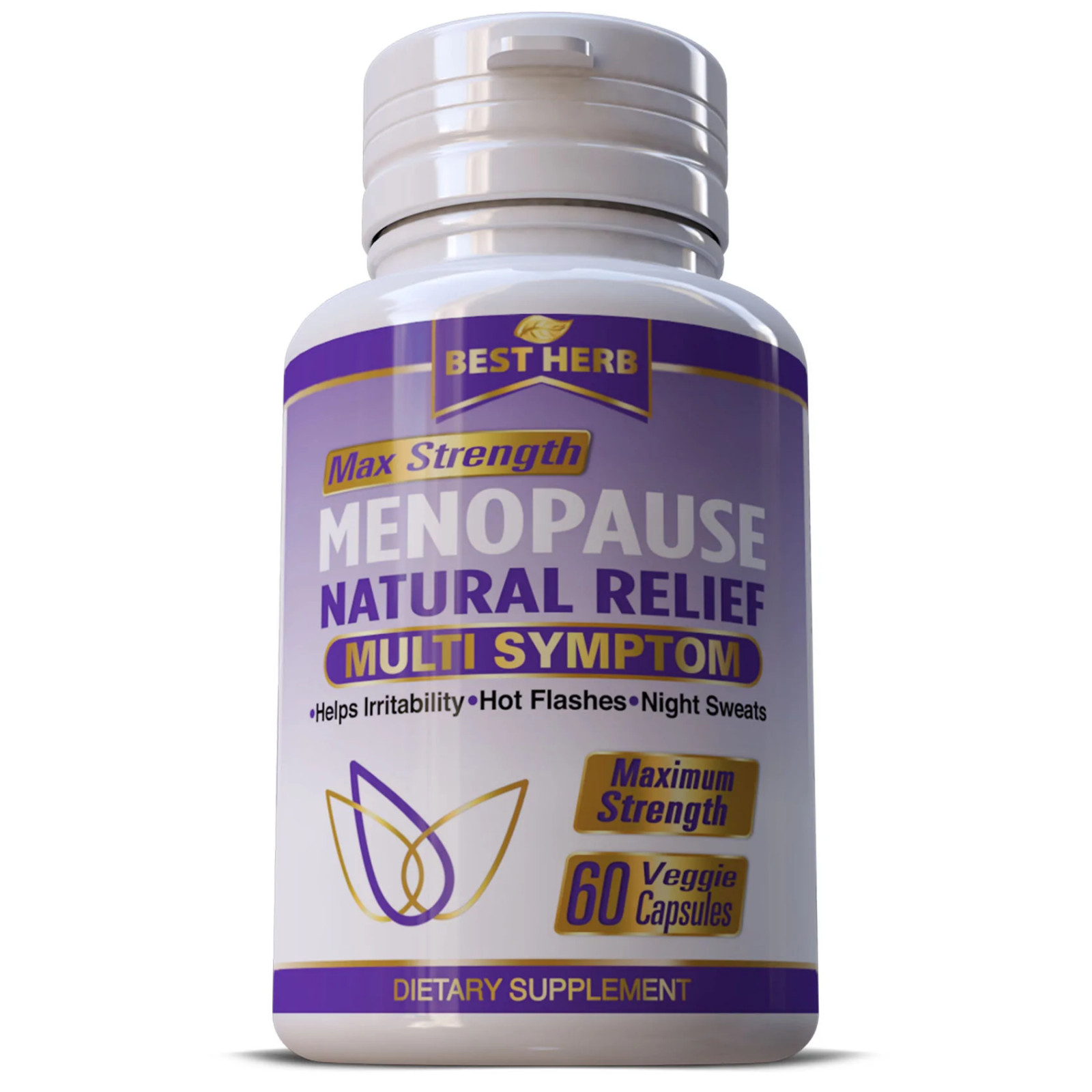 Menopause Relief Supplement Pills Estrogen Balance Hot Flashes Support 60 Caps