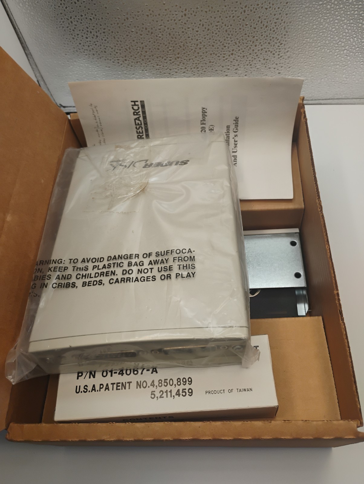 Digital Research SuperDis LS-120 Drive 120MB Floppy Super Disk OPEN BOX