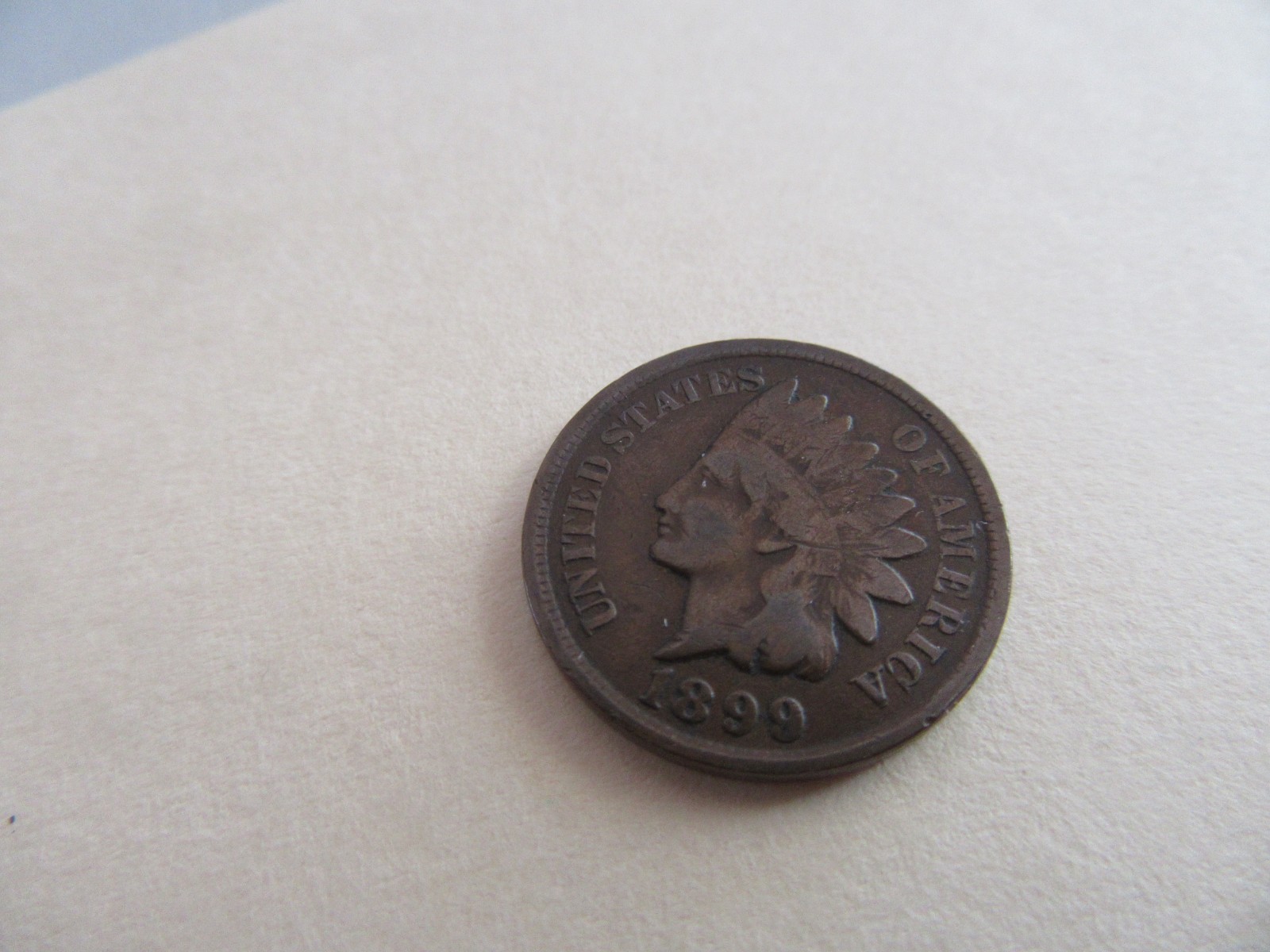 1899 Indian Cent In Circulated Condition VG+ ACTUAL COIN  ~~FREE SHIPPING~~