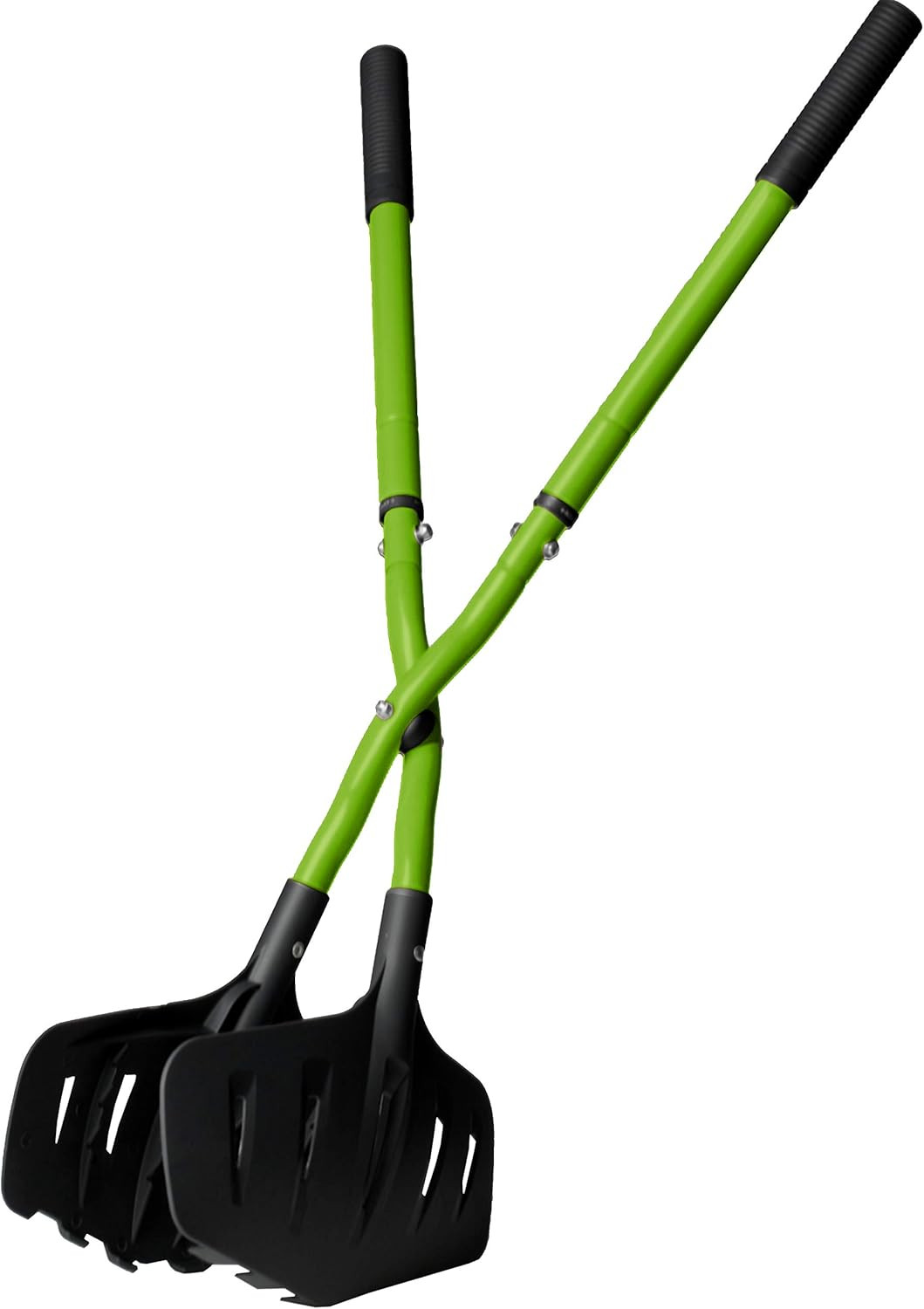 50002 Gator Grabber Telescoping Leaf Clean-Up Tool, Green/Black