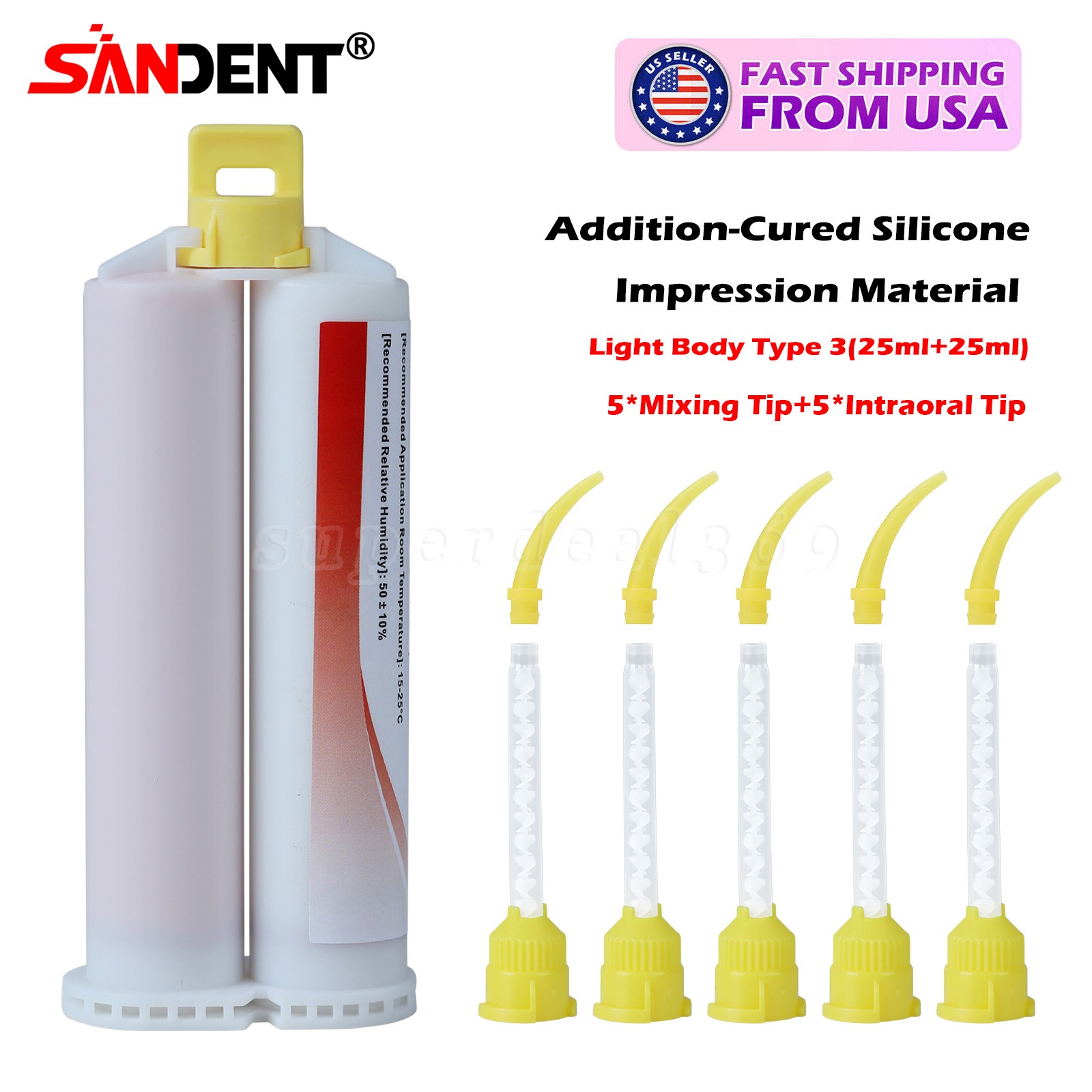 Impression Material Light Body Regular Set – 4 50ml cartridges