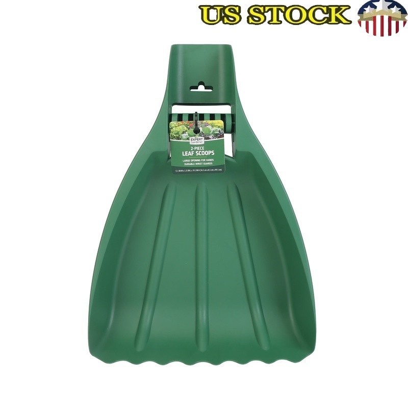 Handheld Leaf Shoveler Lightweight Durable Tool Yard Cleanup Easy Storage New