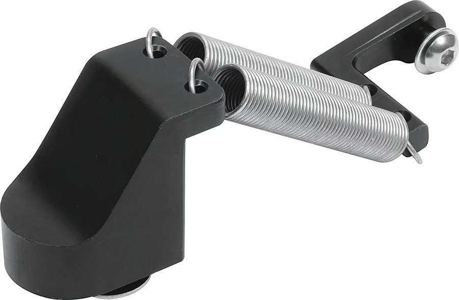 Allstar Performance ALL54197 Return Spring Bracket - 4500 - Black - Steel - Kit