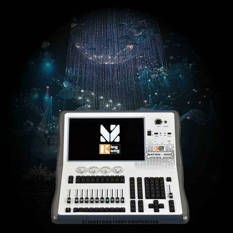 Kingkong Quartz DMX512 Controller 14.1 touch computer light desk for Bar Disco