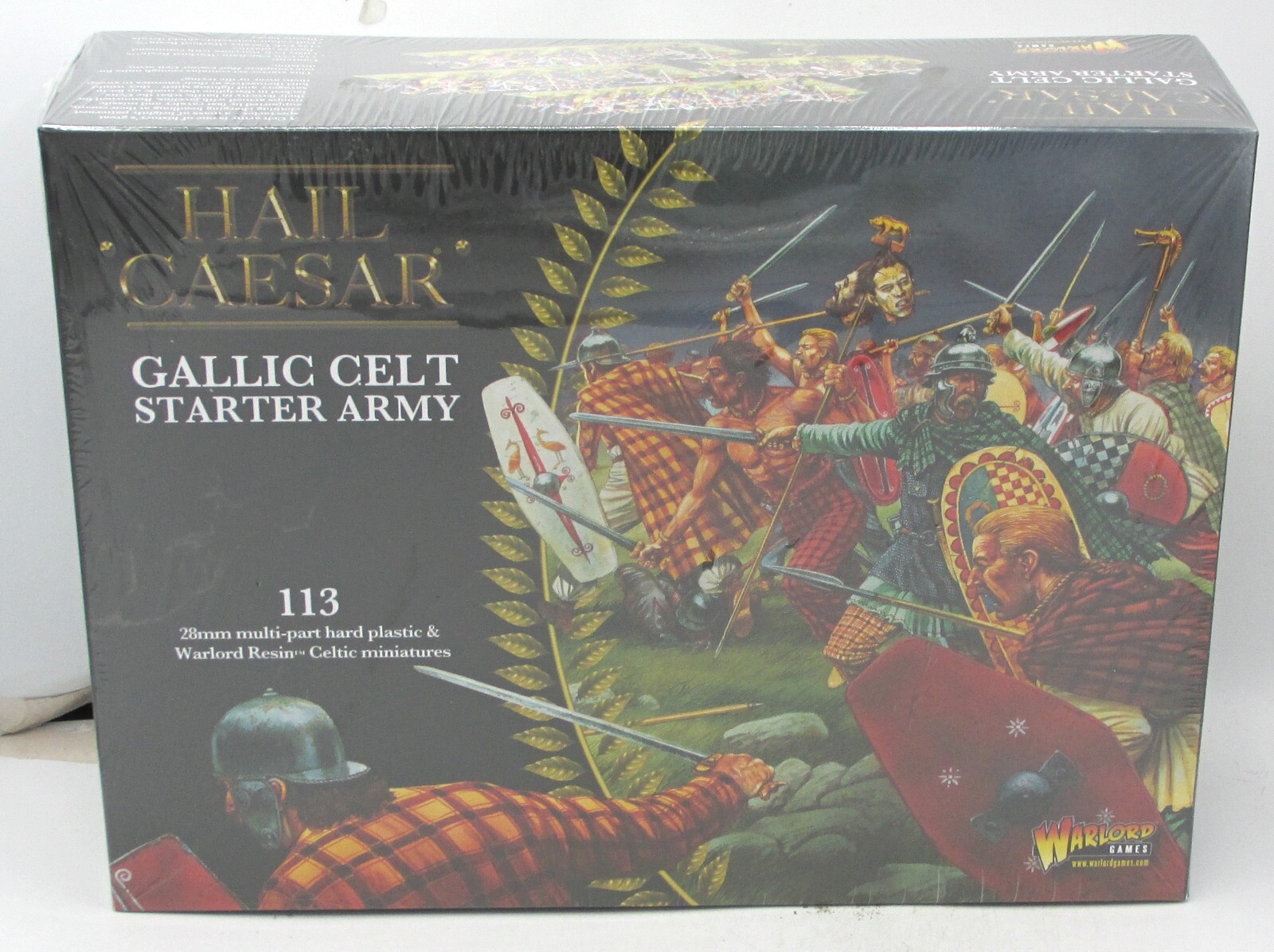 Hail Caesar 102011501 Gallic Celt Starter Army (2023) Infantry Cavalry Chieftain