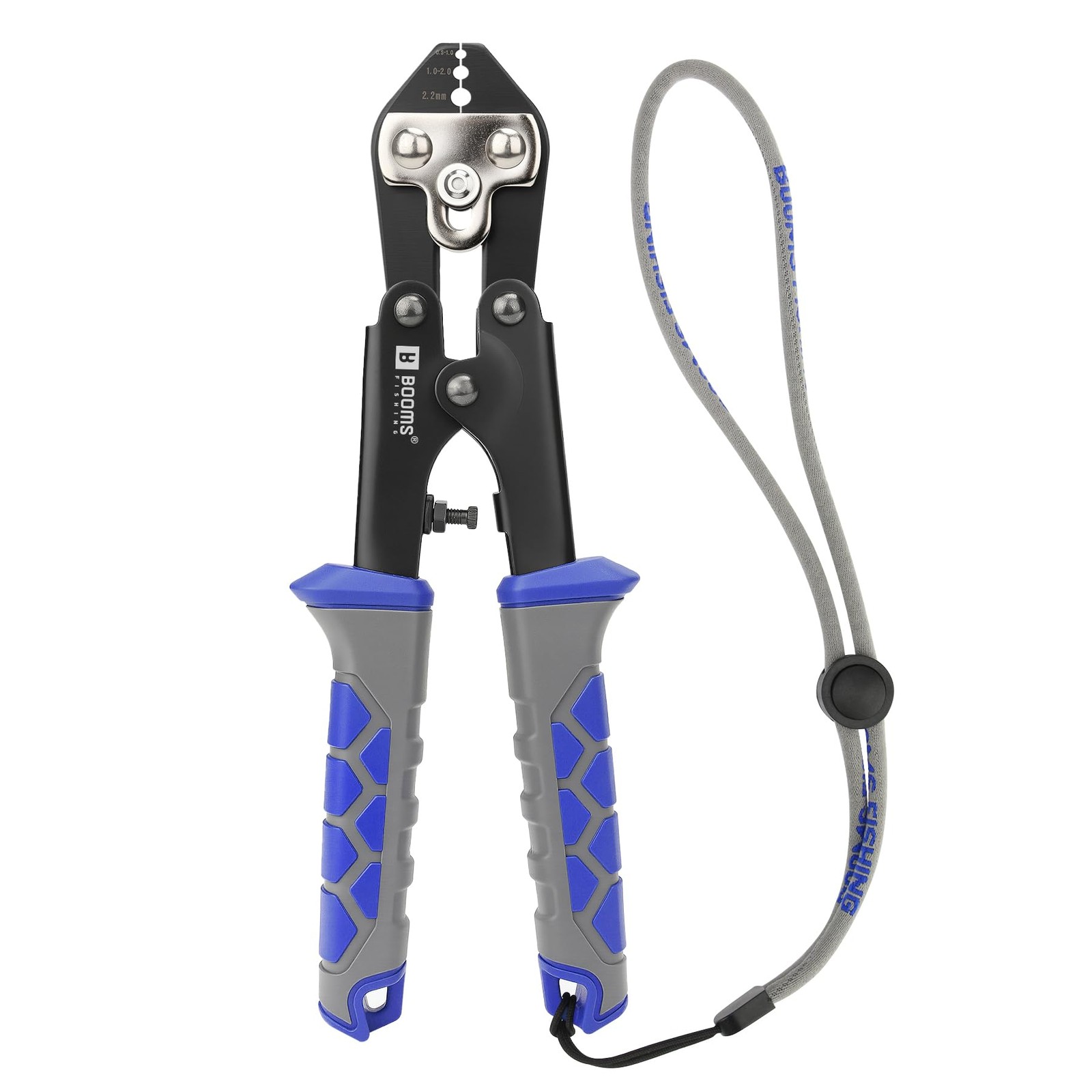 Booms Fishing Crimping Pliers Tool: 8.8in Crimper for Wire & Mono Lines up to...