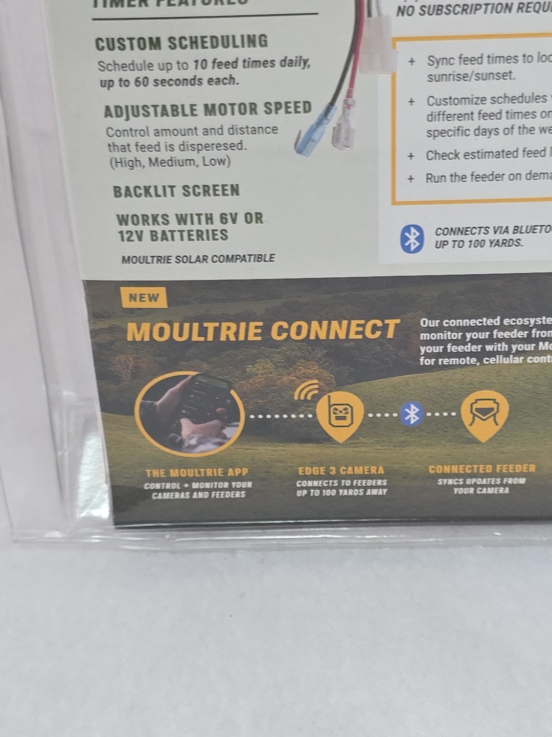 Moultrie Universal Digital Timer III Programmable Feeder Timer Black (MFA-15095)