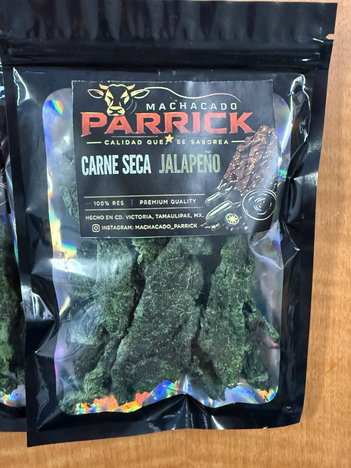 Beef Jerky(carne Seca Parrick) Jalapeño Flavor
