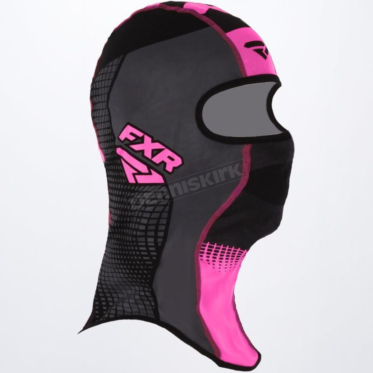 FXR Black/Electric Pink Shredder Thermal Balaclava (Adult L) 221663-1094-13
