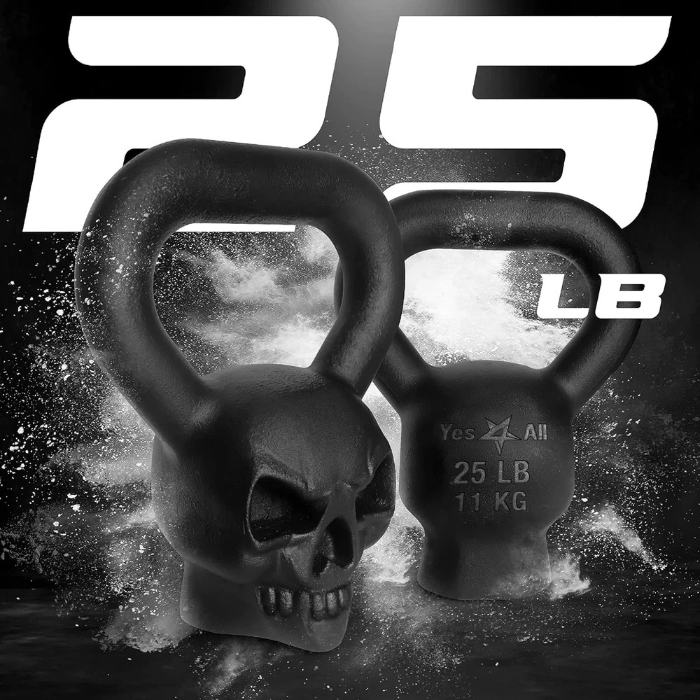 Yes4All Kettlebell Special Shape, Upgraded &Multifunctional for Advanced Trainin