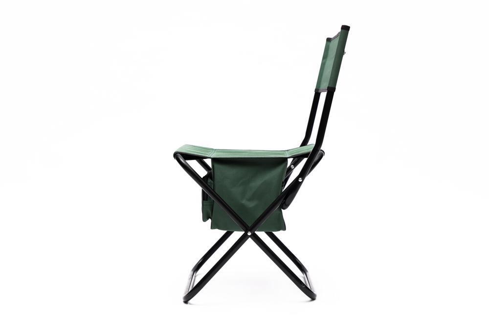 Sturdy and Durable 2-piece Folding Outdoor Chair with Storage Bag Portable Chair