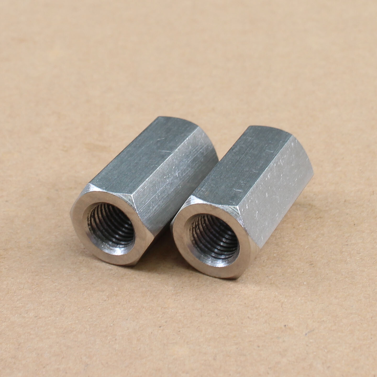 Right and Left hand Threaded Double Ended Hex Coupling Nut M3 M5 M6 M8 M12 etc.