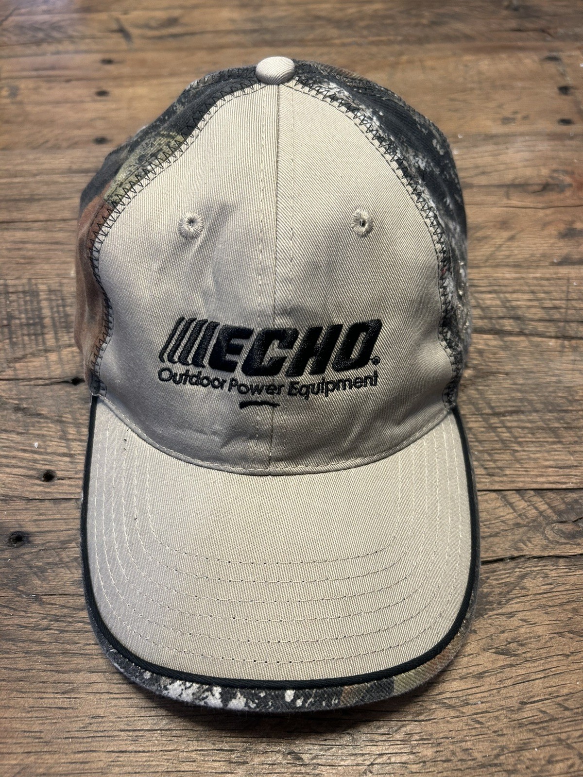 Echo Outdoor Power Equipment Ducks Unlimited Mossy Oak Camo Baseball Cap