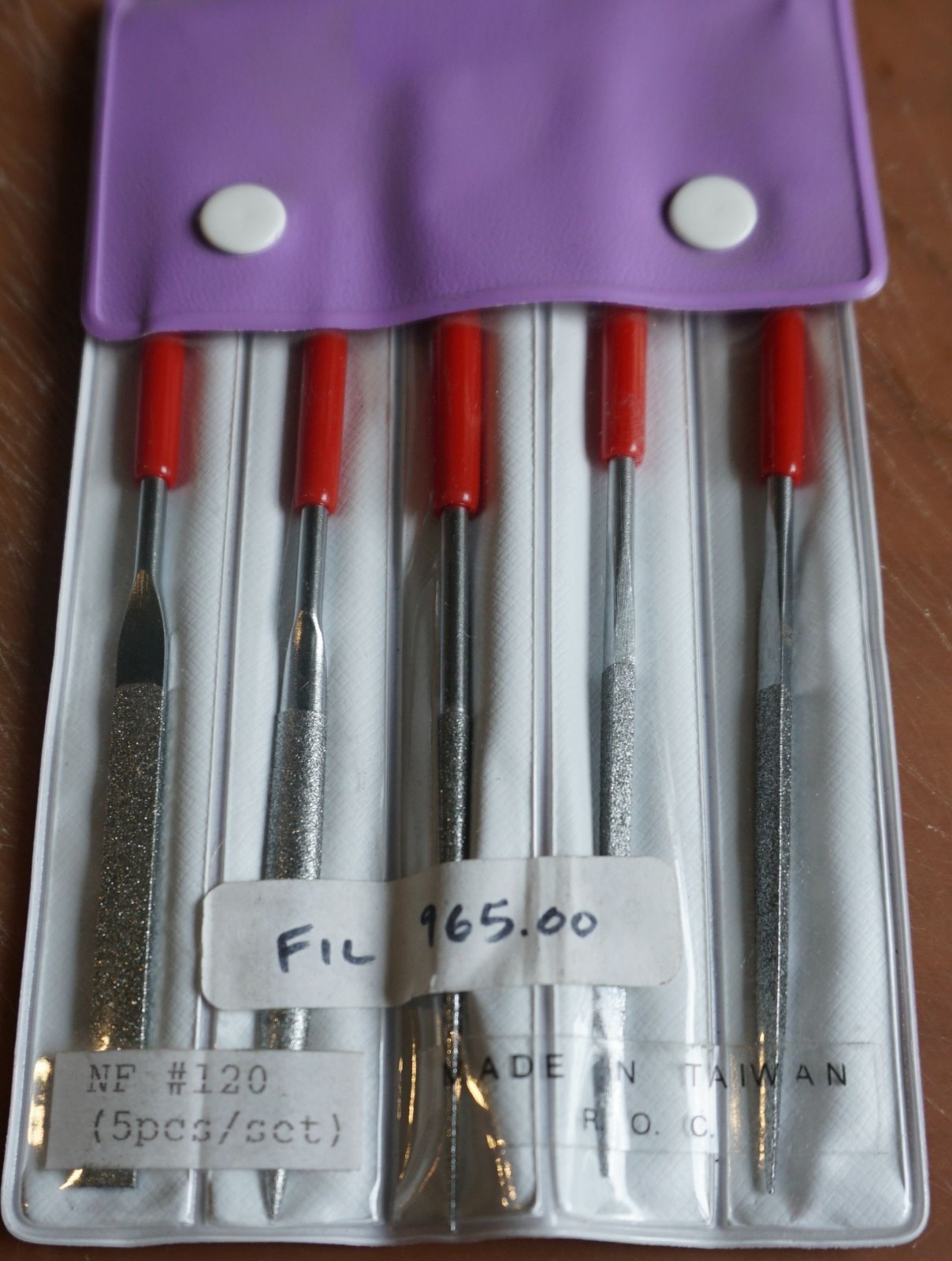 2 Diamond Files Sets & a Gyros Min Riffler File Set LN Lot