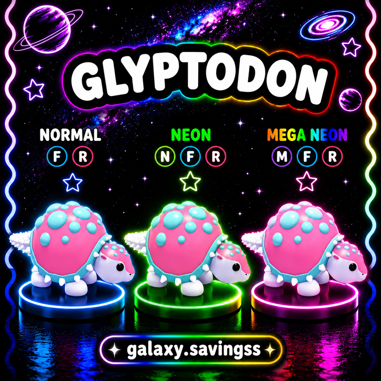 Glyptodon ✨US Seller Adopt From Me Today✨