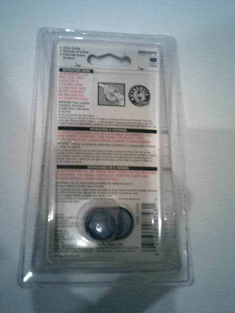 Master Lock Keyed Gun Trigger Lock 2 Keys Masterlock Gunlock 90DSPT New