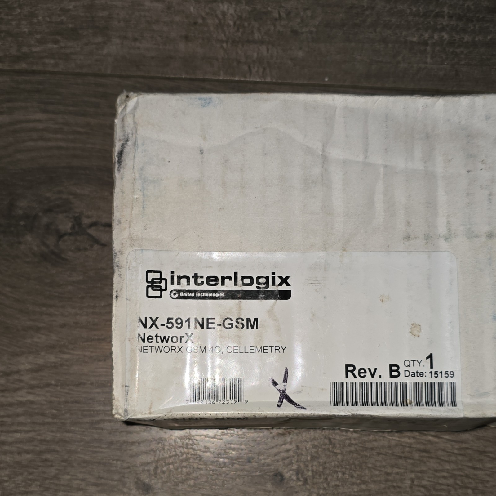 Interlogix NX-591NE-GSM GSM 4G Home Automation Module w/ Manual & Antenna
