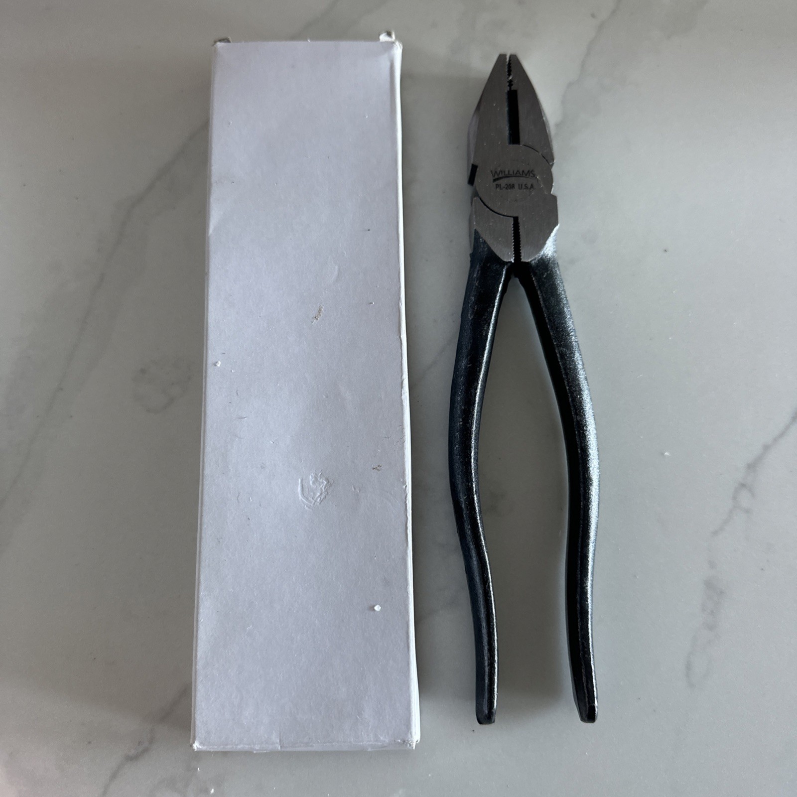 Williams By Snap On 8-1/2” Industrial Grade Linesman Pliers PL-208 USA New