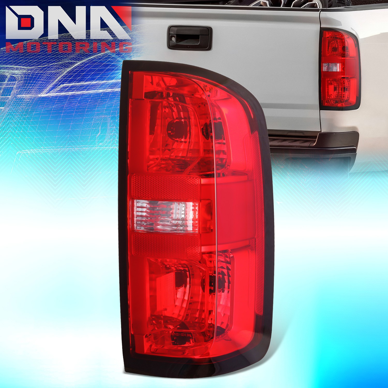 For 2015-2022 Chevy Colorado OE Style Red Lens Tail Brake Light Passenger Side