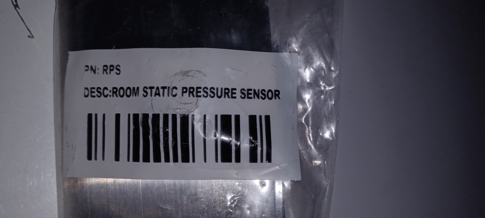 RPS Room Static Pressure Sensor Stainless Steel