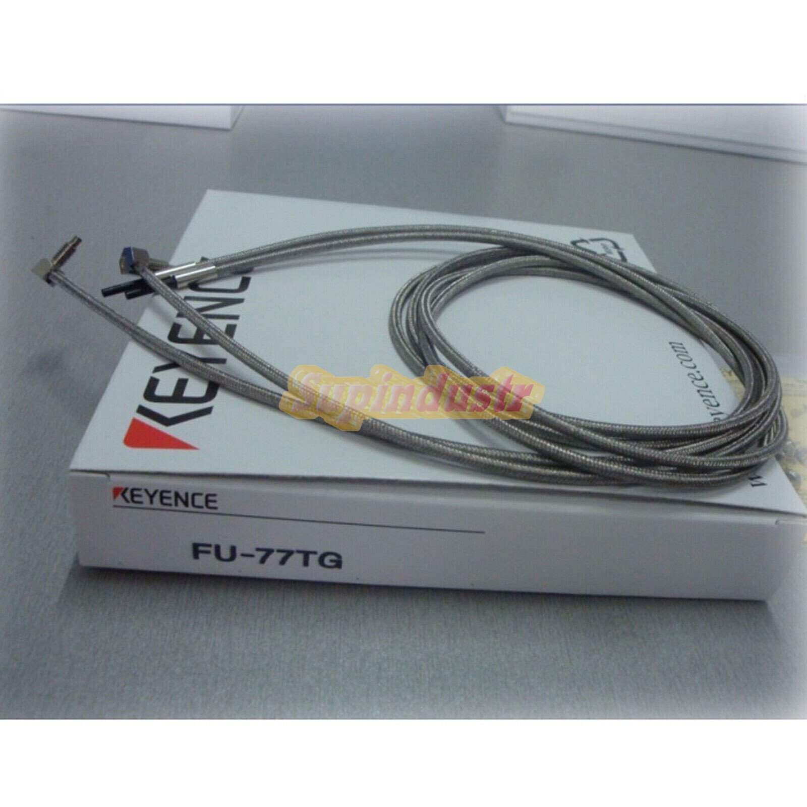 New KEYENCE FU-77TG FU77TG TRANSMISSIVE FIBER OPTIC SENSOR SWITCH UNIT PLC
