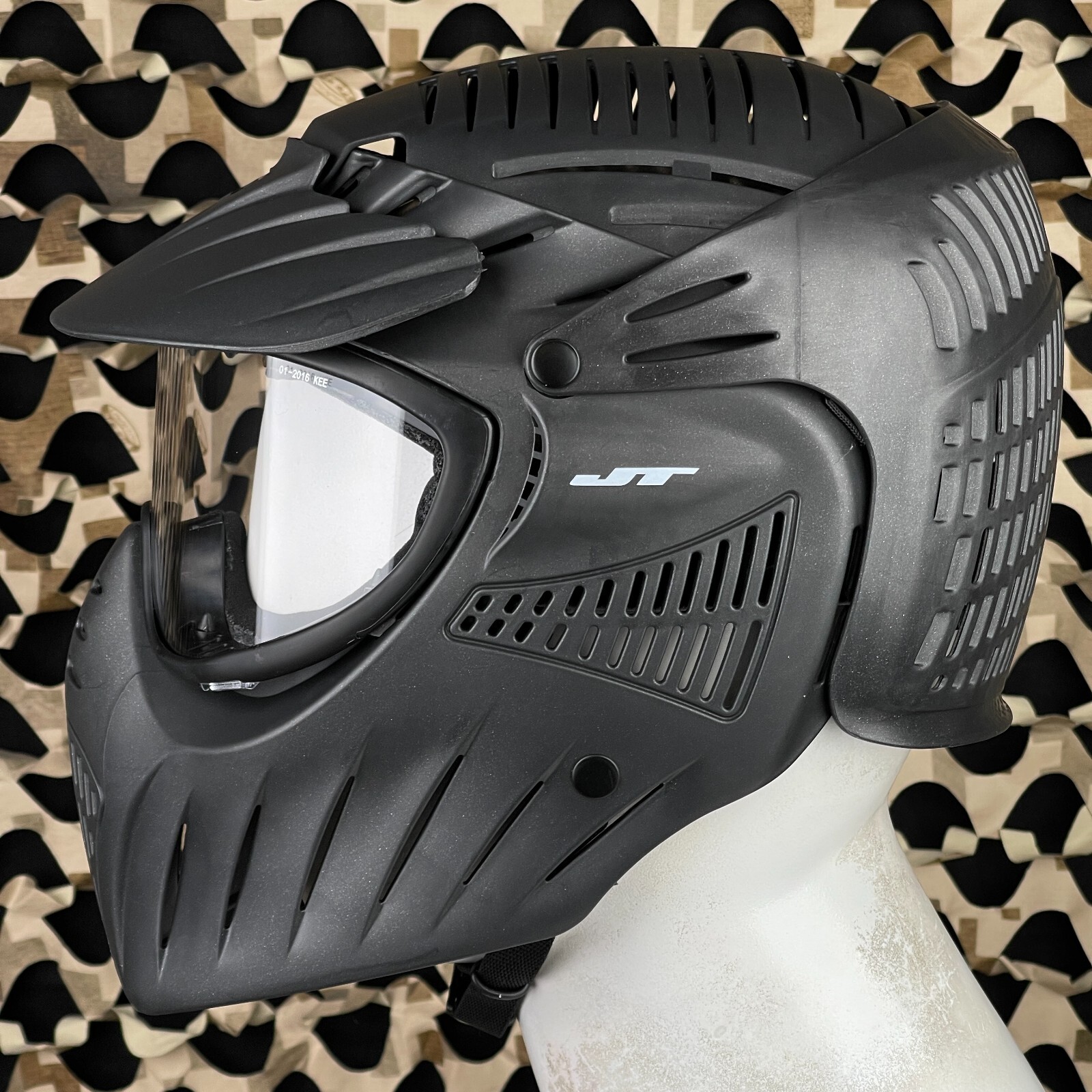 NEW JT X-Ray PROtector Mask Single Lens - Black
