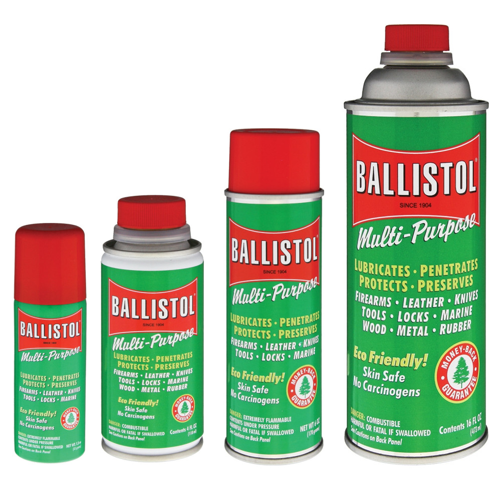 Ballistol Multi Purpose Lubricant Oil Cleaner, Diff Prices & Sizes USA Made