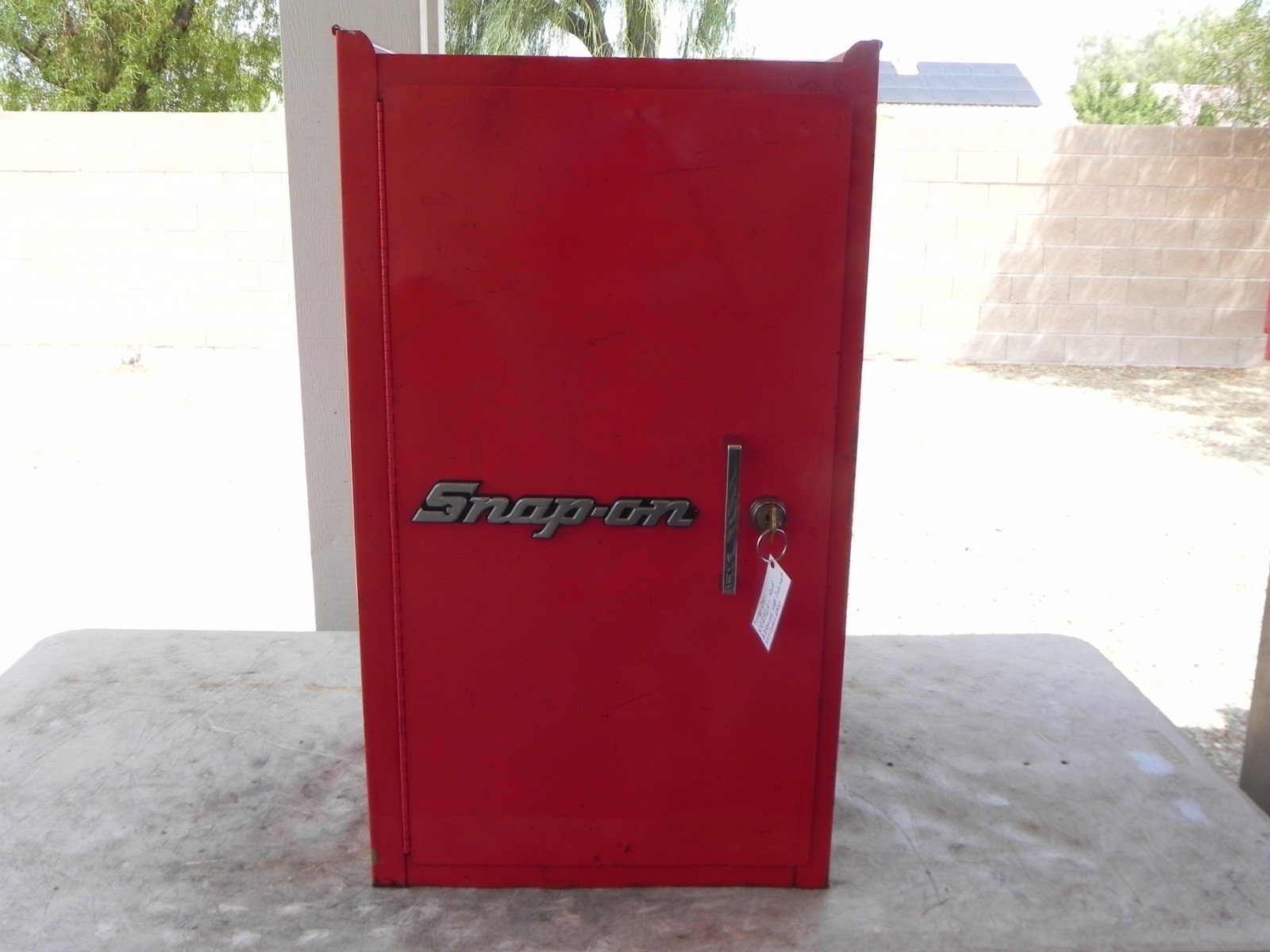 Snap-On KR-286A Side Cabinet 3 Drawer 1 Key Red Canada 25'' High (Super Rare)