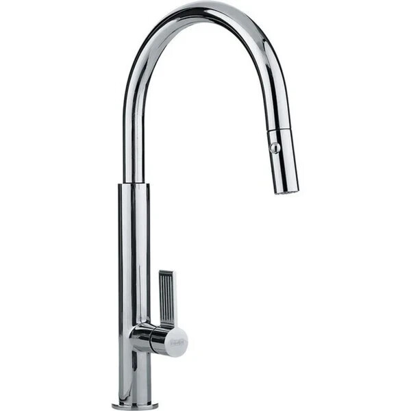 Franke FF2700 Single Hole Pull-Out 1.75 GPM Kitchen Faucet, POLISHED CHROME New!