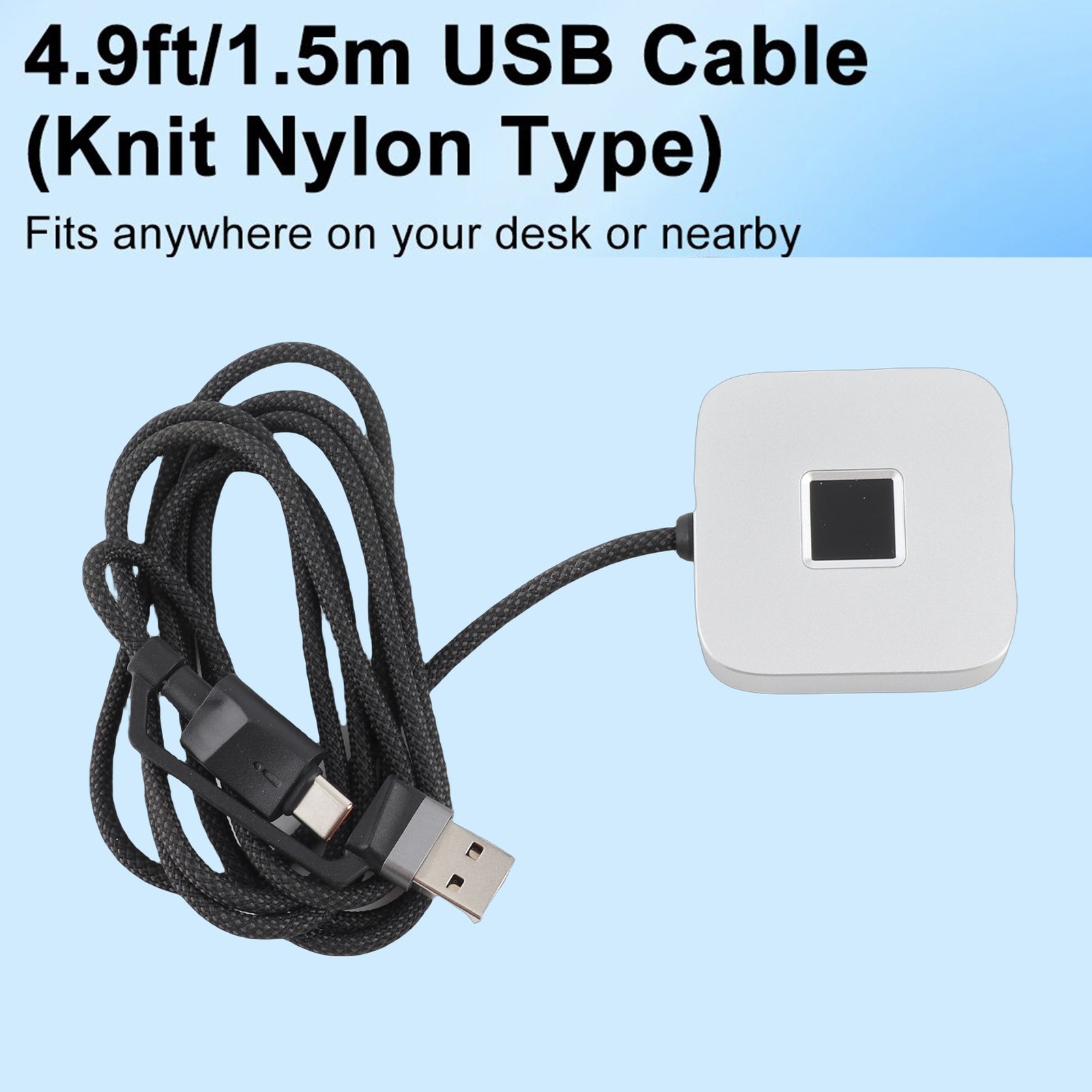 USB Fingerprint Reader Fast Recognition For PC 10 11 Easy To Use AP9