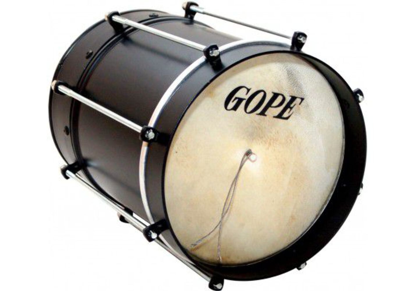 Gope Cuíca 6" × 25cm Aluminum Brazilian Samba Friction Drum - Gope